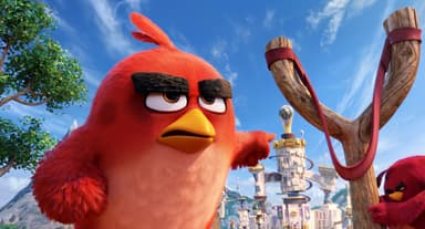 Angry Birds Movie 3 - Catapult scene
